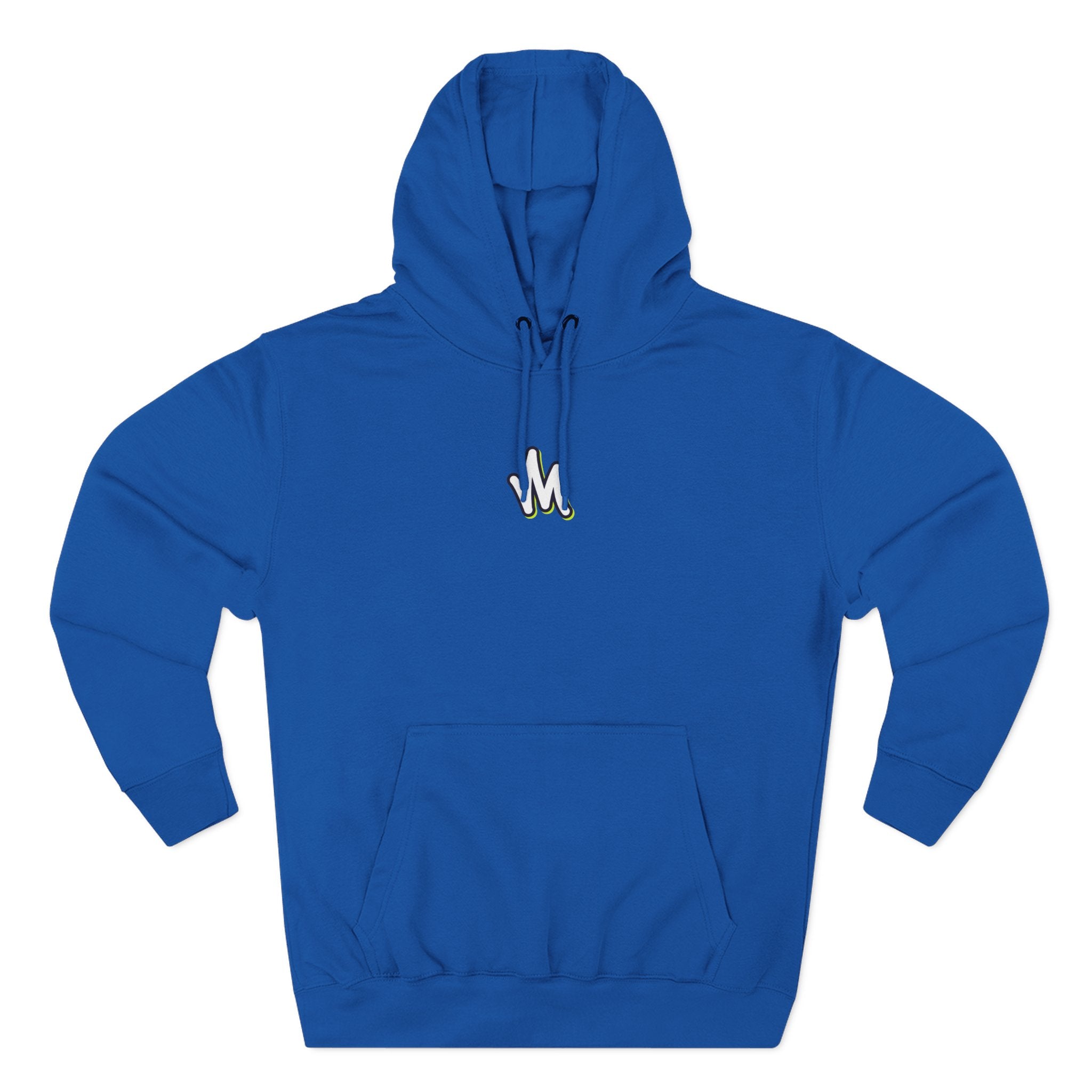 Minimal Monogram Hoodie —  Fleece Pullover with Mizzi Logo